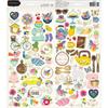 My Bright Life Gold Foil Stickers - Pebbles