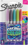 Sharpie Cosmic Color Fine Point Markers 5/Pkg