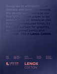 White 90lb - Lenox Paper Pad 9"X12" 15 Sheets/Pkg