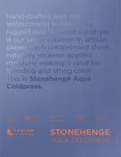White 140lb - Stonehenge Aqua Block Cold Press Pad 10"X14" 15 Sheets/Pkg