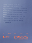 White 140lb - Stonehenge Aqua Block Cold Press Pad 12"X16" 15 Sheets/Pkg