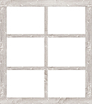 14"X16" White - Jillibean Soup Mix The Media Window Frame
