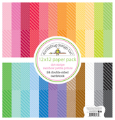 Dot-Stripe Rainbow Petite Prints Pack - Doodlebug