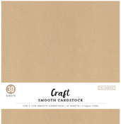 Craft - Colorbok 78lb Smooth Cardstock 12"X12" 30/Pkg