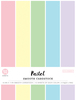 Pastel, 5 Colors/10 Each - Colorbok 78lb Smooth Cardstock 8.5"X11" 50/Pkg
