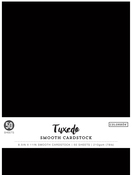 Tuxedo - Colorbok 78lb Smooth Cardstock 8.5"X11" 50/Pkg
