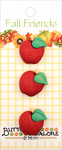Apples - Buttons Galore Fall Buttons 3/Pkg
