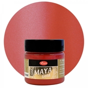 Fire Red Maya Gold Metallic Paint - Viva Decor