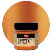 Orange Gold Maya Gold Metallic Paint - Viva Decor