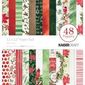 Peace & Joy 12 x 12 Paper Pad - KaiserCraft