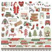 Merry & Bright Combo Sticker Sheet - Simple Stories