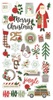 Merry & Bright Chipboard Stickers - Simple Stories