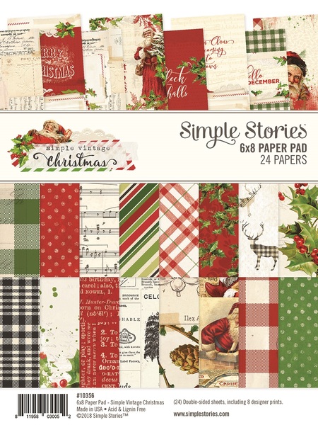 Simple Stories > Documented > Documented 6 x 6 Paper Pad - Simple ...