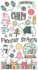 Freezin Season Chipboard Stickers - Simple Stories