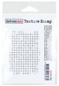 Grid - Darkroom Door Texture Cling Stamp 3"X2"