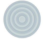 Nesting Stitched Scallop Circle Dies - Tutti