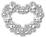Flowery Heart - Tutti Designs