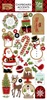 Celebrate Christmas Chipboard Accents - Echo Park