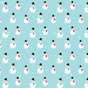 Build A Snowman Paper - Celebrate Winter - Echo Park