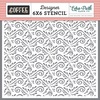 Coffee Flourish Stencil - Echo Park