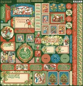 Christmas Magic Sticker Sheet - Graphic 45