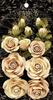 Classic Ivory & Natural Linen Rose Bouquet Collection - Graphic 45