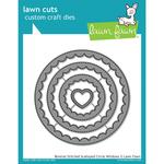 Reverse Stitched Scalloped Circle Window Die - Lawn Fawn