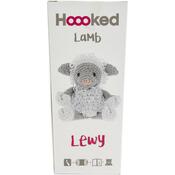 White & Gray - Hoooked Lamb Lewy Yarn Kit W/Eco Brabante Yarn