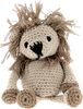Beige & Taupe - Hoooked Lion Leroy Yarn Kit W/Eco Brabante Yarn