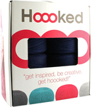 Sailor Blue - Hoooked Knit & Crochet Pouf Kit W/Zpagetti Yarn