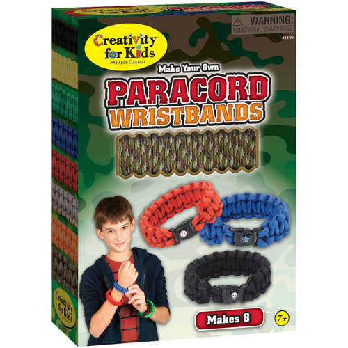 Creativity for Kids® Glow In the Dark Paracord Wristbands