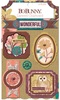Floral Spice Layered Chipboard - Bo Bunny