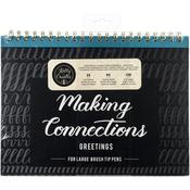 Connections/Greetings - Kelly Creates Large Brush Workbook