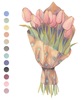Watercolor Confections - Vintage Pastel - Prima