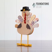 Standing Turkey - Foundations Decor