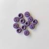 12 Small Purple Buttons - Foundations Decor
