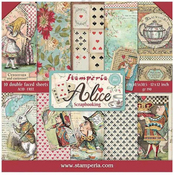 Alice 12x12 Paper Pad - Stamperia