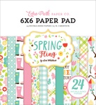 Spring Fling 6 X 6 Paper Pad - Echo Park