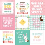 4 X 4 Journaling Card Paper - Easter Wishes - Echo Park