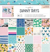 Sunny Days 12 x 12 Paper Pad - Crate Paper