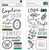 Phrase & Icon Glossy Puffy - Sunny Days - Crate Paper