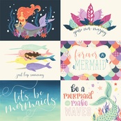6X4 Journaling Card Paper - Mermaid Dreams - Echo Park