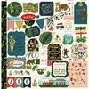 Animal Safari Element Sticker Sheet - Echo Park