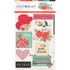 Belle Fleur Chipboard - Photoplay