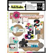 Color Kaleidoscope Sticker Book - Vicki Boutin