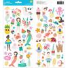 Oh Summertime Cardstock Stickers - Pebbles