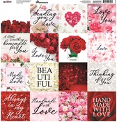 Made With Love Block Sticker Sheet - Reminisce