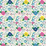 Summer Floral Paper - I Love Summer - Echo Park