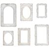 Lace Baseboard Frames - Tim Holtz Idea-ology