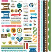 Doohickey Let's Go On An Adventure Cardstock Stickers
